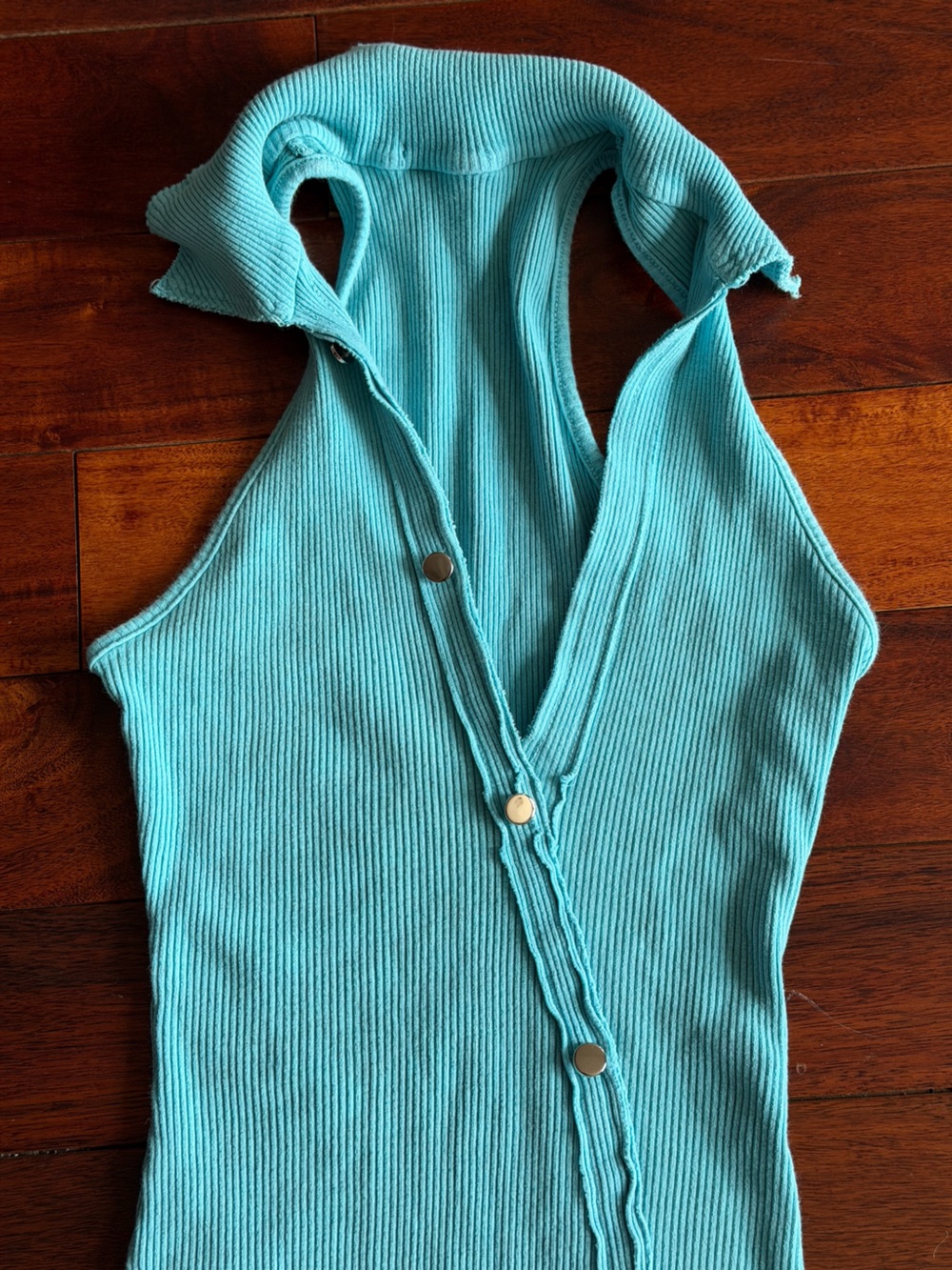 Light Teal Dress size M - Picture 5 of 5